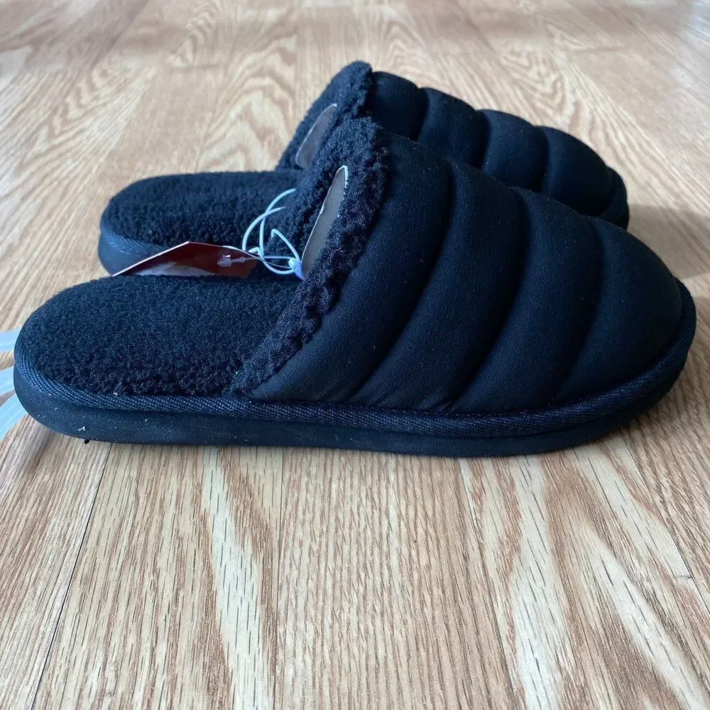 Wondershop Charlie Puffer Slide Slippers Black